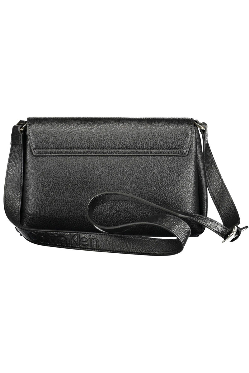 Black Polyester Women Handbag Calvin Klein