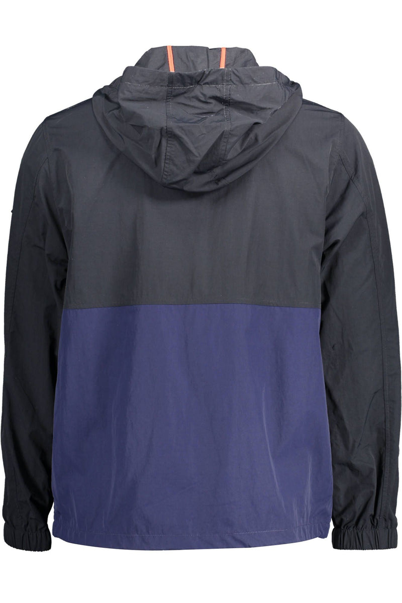 Blue Polyamide Men Jacket Gant