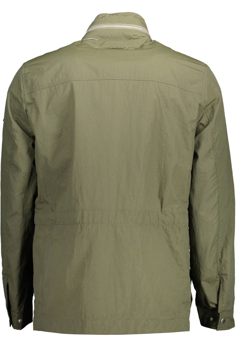 Green Polyamide Men Jacket Gant