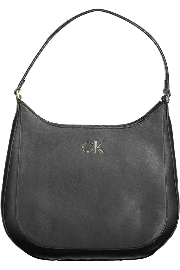 Black Polyester Women Handbag Calvin Klein