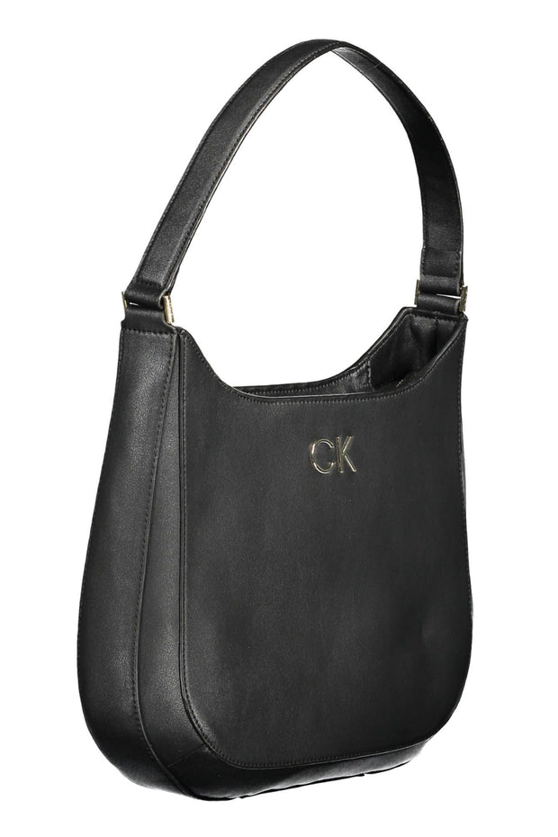 Black Polyester Women Handbag Calvin Klein