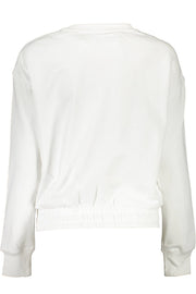 White Cotton Women Sweater Calvin Klein