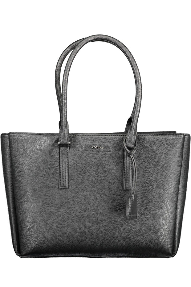 Black Polyethylene Women Handbag Calvin Klein