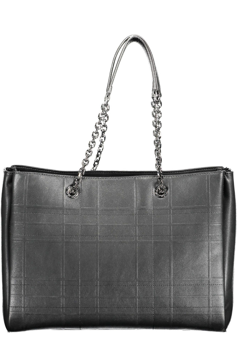 Black Polyester Women Handbag Calvin Klein