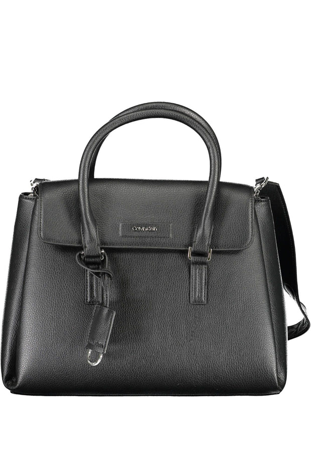 Black Polyester Women Handbag Calvin Klein