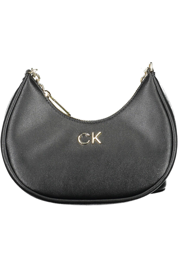 Black Polyester Women Handbag Calvin Klein