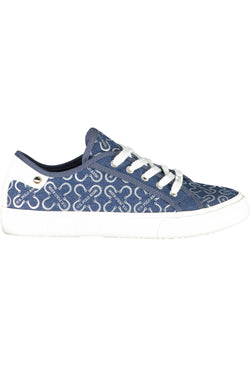 Blue Polyester Women Sneaker U.S. POLO ASSN.