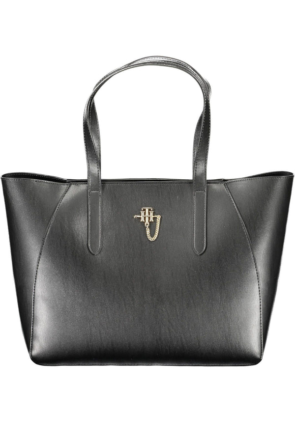 Black Polyethylene Women Handbag Tommy Hilfiger