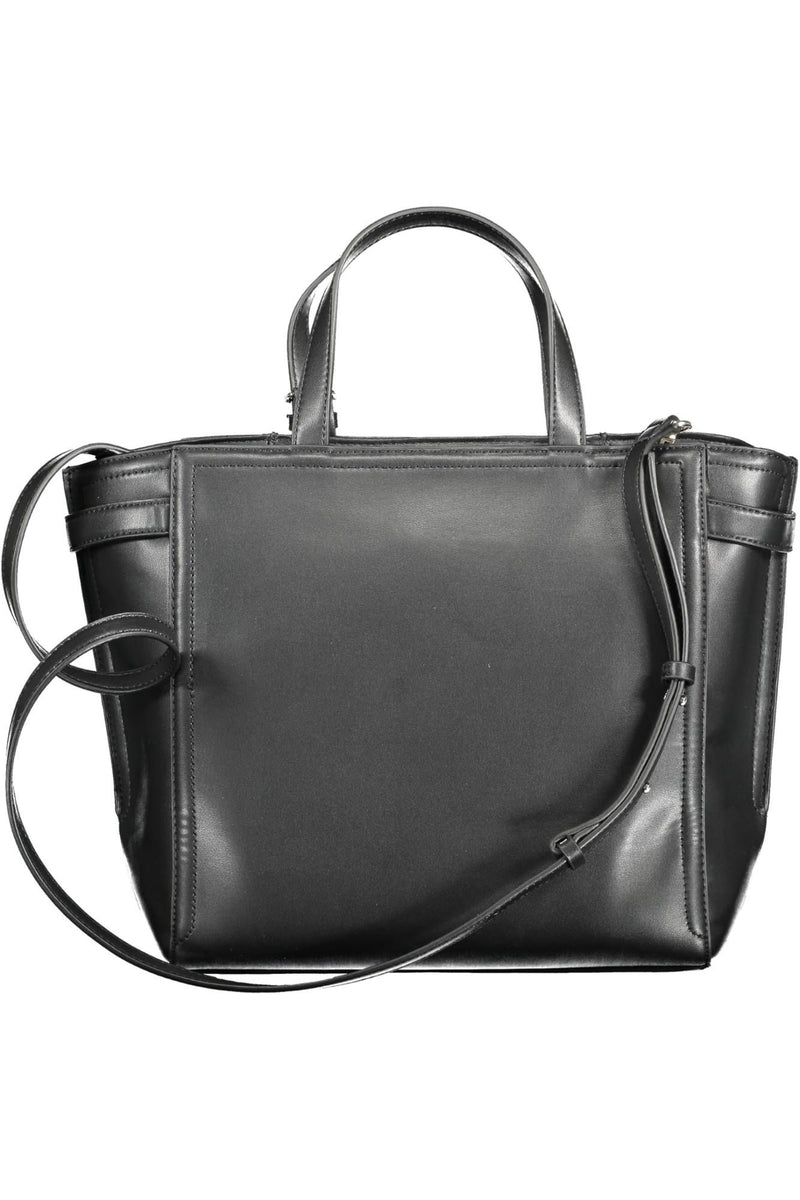 Black Polyester Women Handbag Calvin Klein