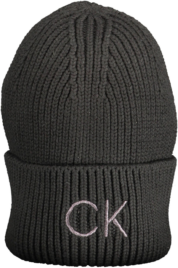 Black Cotton Women Hat Calvin Klein