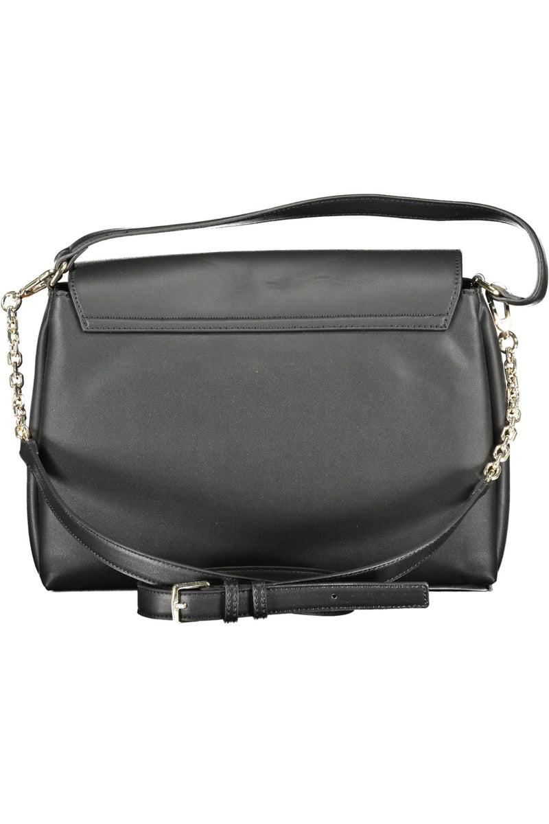 Black Polyester Women Handbag Calvin Klein