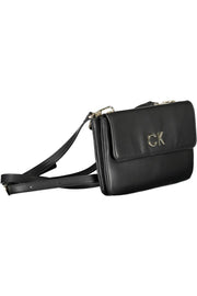 Black Polyester Women Handbag Calvin Klein