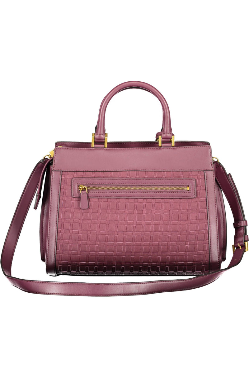 Elegant Purple Polyurethane Handbag Guess Jeans