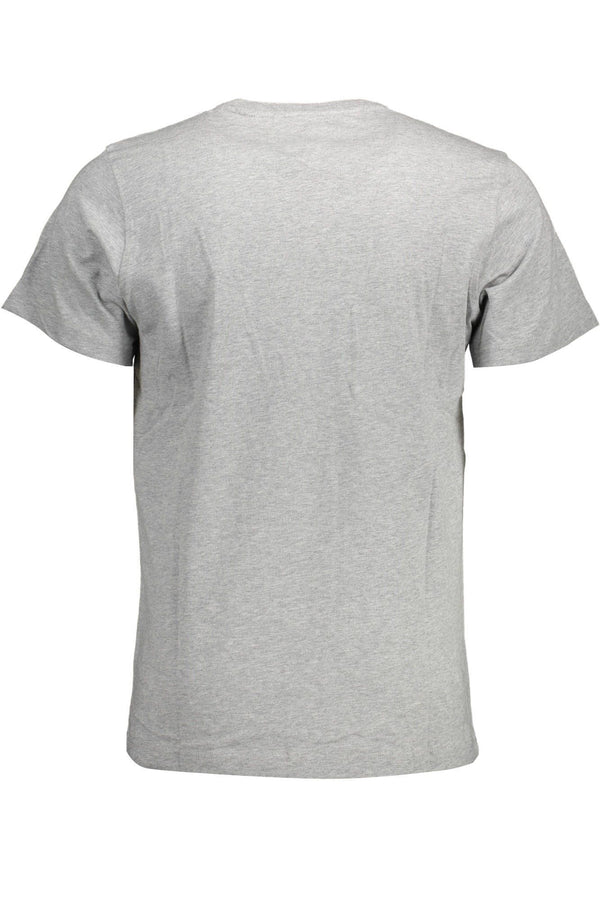 Gray Cotton Men TShirt Tommy Hilfiger