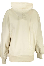 Beige Cotton Women Sweater Calvin Klein