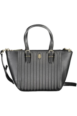 Black Polyethylene Women Handbag Tommy Hilfiger