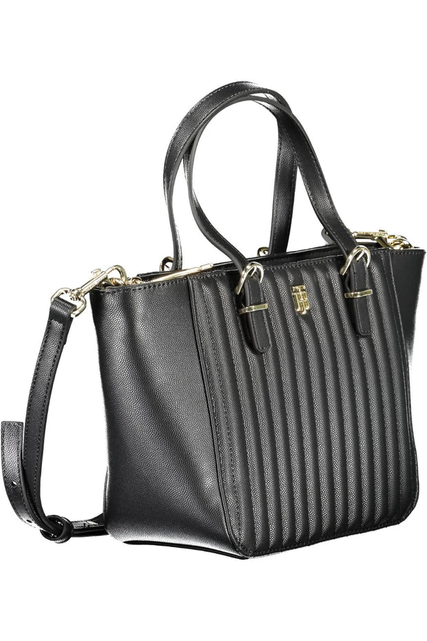 Black Polyethylene Women Handbag Tommy Hilfiger