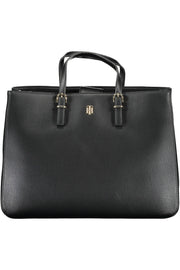 Black Polyethylene Women Handbag Tommy Hilfiger