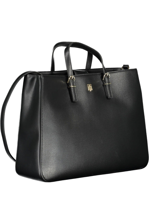 Black Polyethylene Women Handbag Tommy Hilfiger