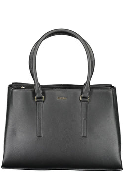 Black Polyester Women Handbag Calvin Klein