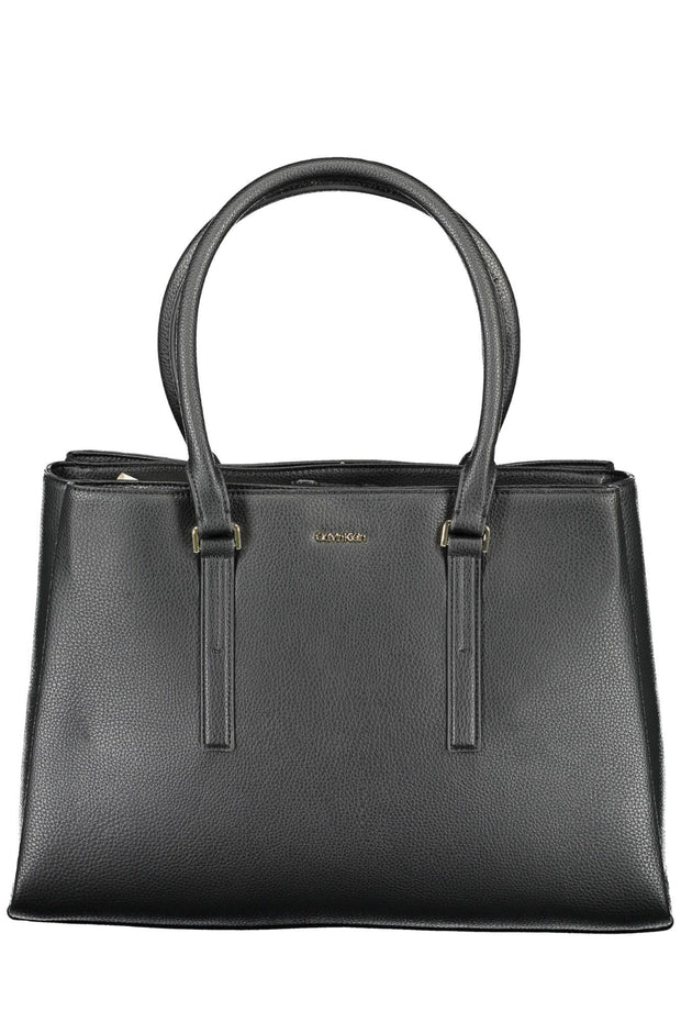 Black Polyester Women Handbag Calvin Klein