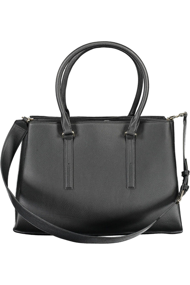 Black Polyester Women Handbag Calvin Klein