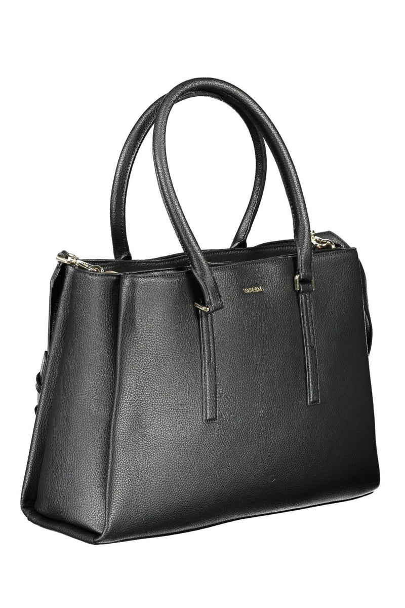 Black Polyester Women Handbag Calvin Klein