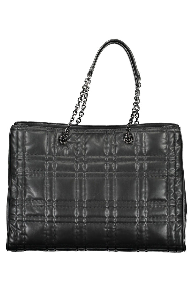 Black Polyester Women Handbag Calvin Klein