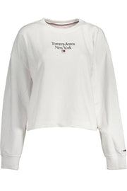 White Cotton Women Sweater Tommy Hilfiger