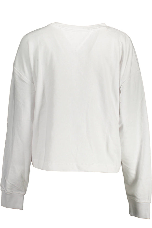 White Cotton Women Sweater Tommy Hilfiger