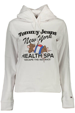 White Cotton Women Sweater Tommy Hilfiger