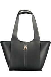 Black Polyethylene Women Handbag Tommy Hilfiger