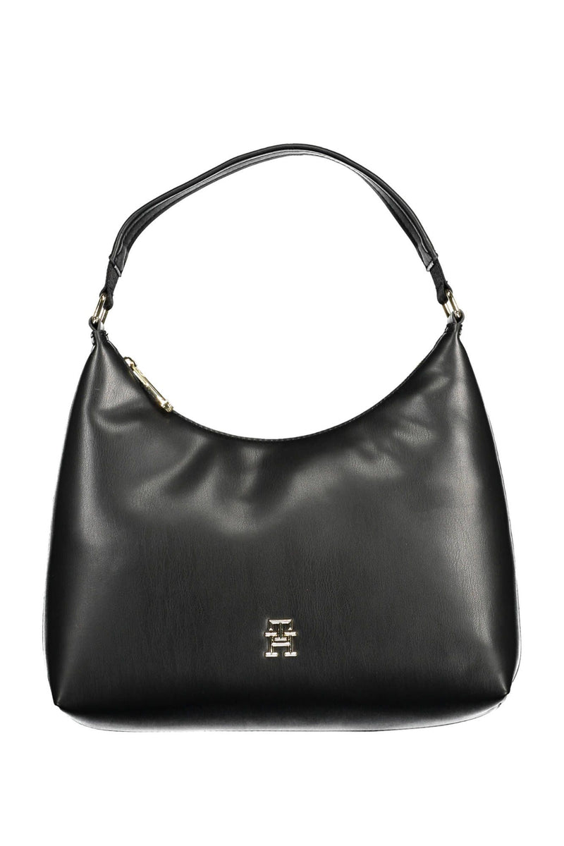 Black Polyethylene Women Handbag Tommy Hilfiger