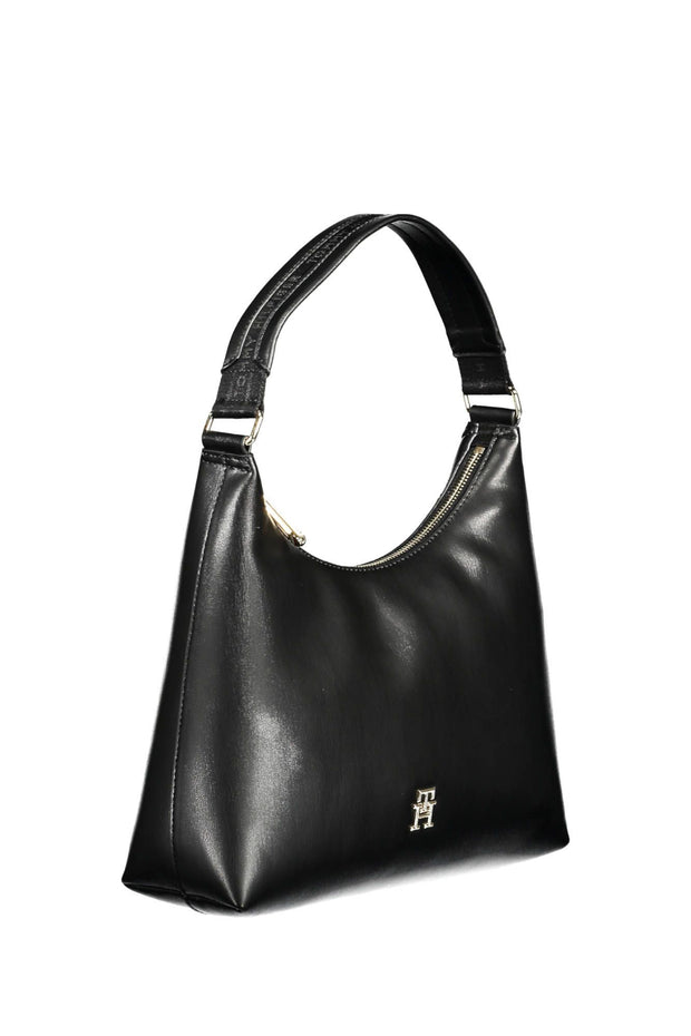 Black Polyethylene Women Handbag Tommy Hilfiger