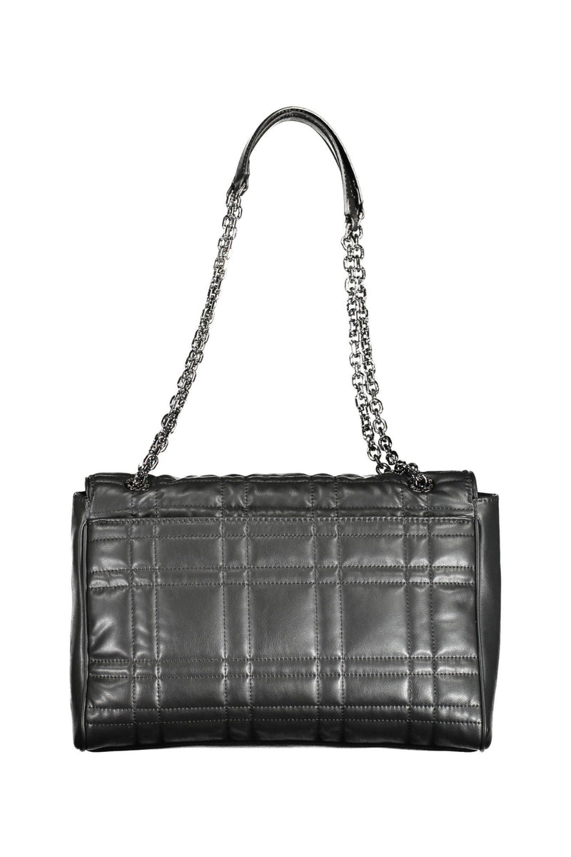 Black Polyester Women Handbag Calvin Klein