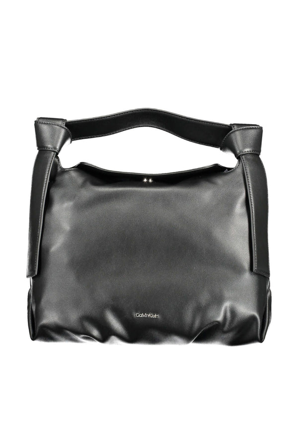 Black Polyester Women Handbag Calvin Klein