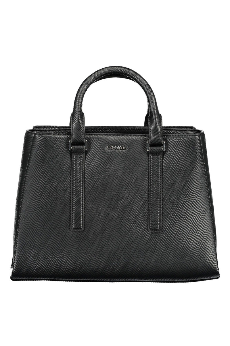 Black Polyester Women Handbag Calvin Klein