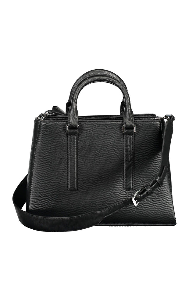 Black Polyester Women Handbag Calvin Klein