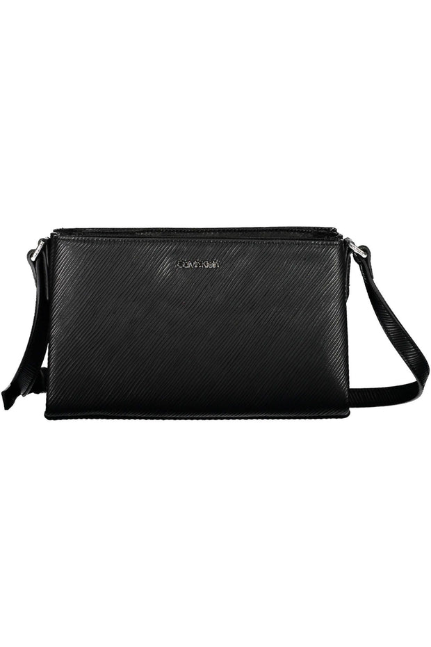 Black Polyester Women Handbag Calvin Klein