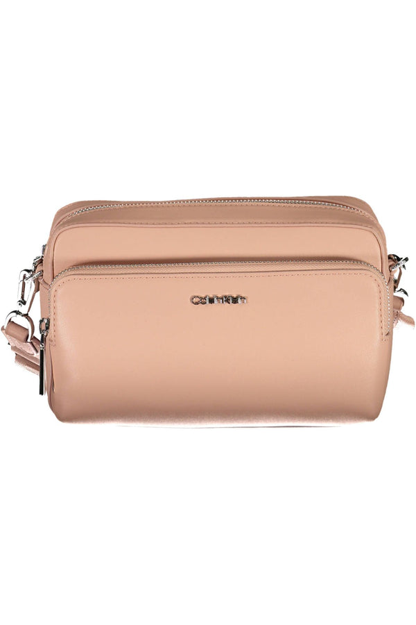 Pink Polyester Women Handbag Calvin Klein