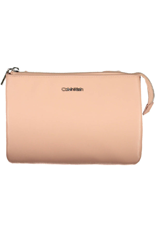 Pink Polyester Women Handbag Calvin Klein