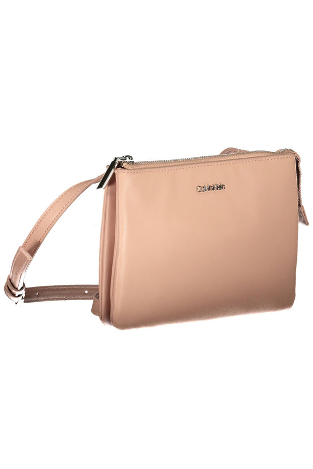 Pink Polyester Women Handbag Calvin Klein