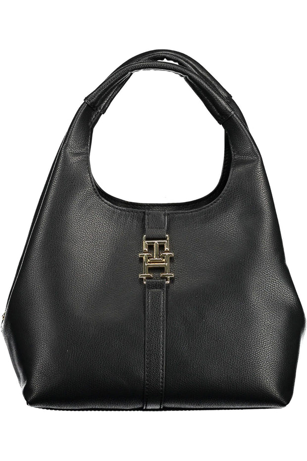 Black Polyethylene Women Handbag Tommy Hilfiger