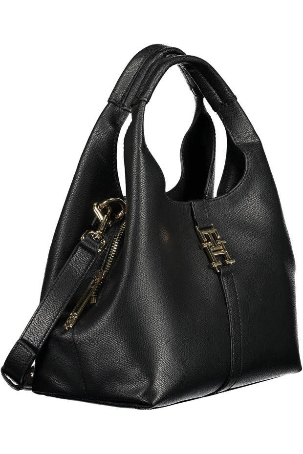 Black Polyethylene Women Handbag Tommy Hilfiger