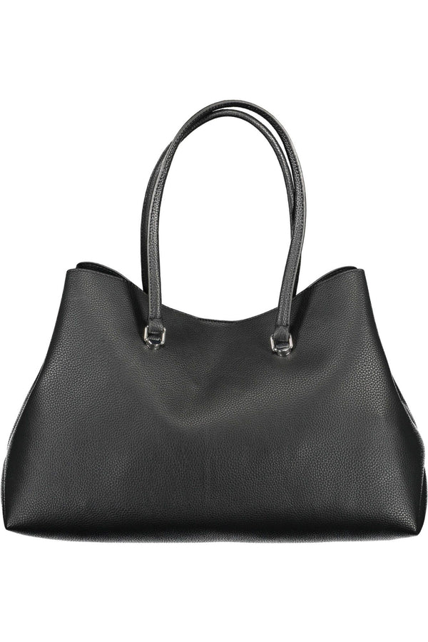 Black Polyester Women Handbag Tommy Hilfiger