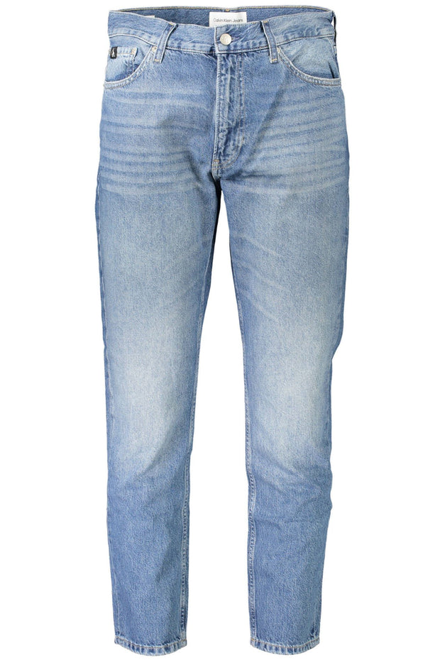 Blue Cotton Men Jeans Calvin Klein