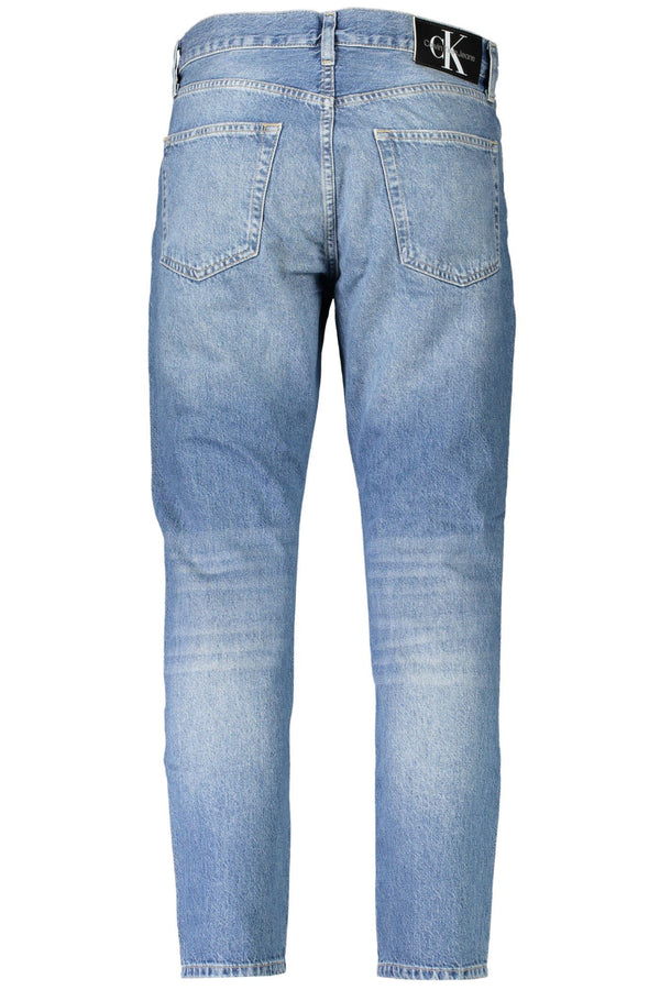 Blue Cotton Men Jeans Calvin Klein