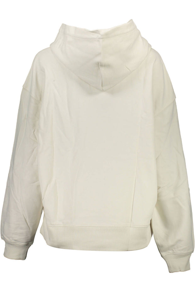 White Cotton Women Sweater Calvin Klein