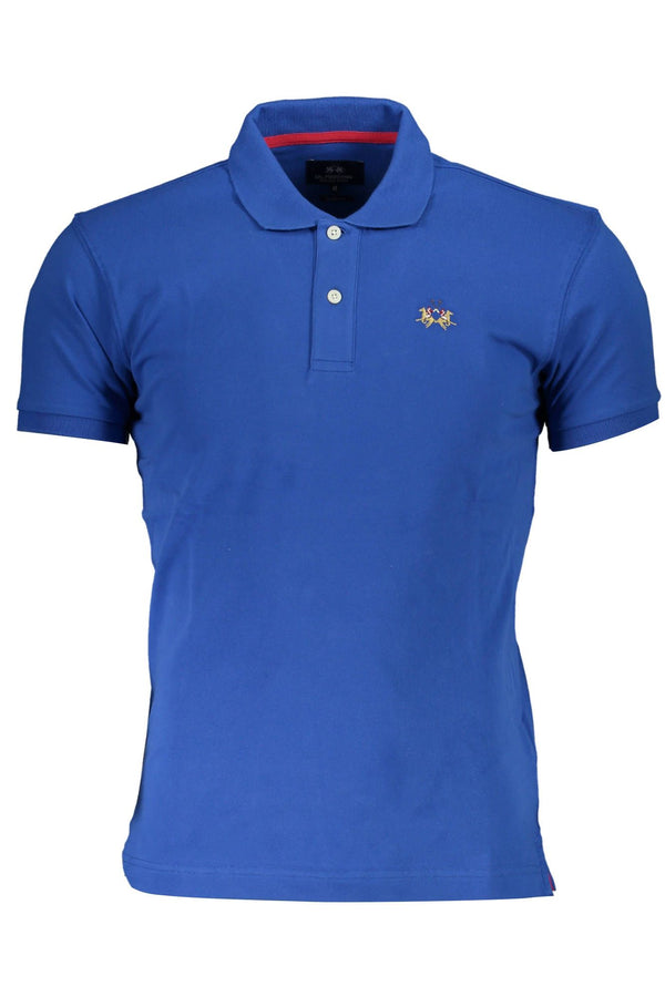 Slim Fit Embroidered Polo with Contrast Details La Martina