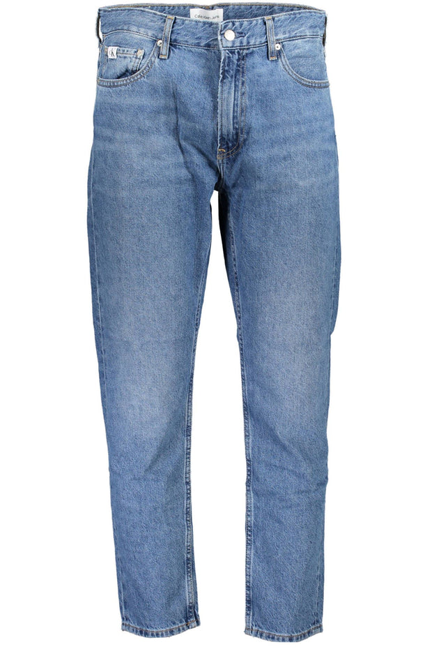 Blue Cotton Men Jeans Calvin Klein